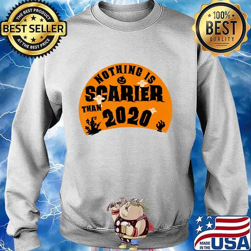 Halloween 2020 Scary Ghost Costume Funny Saying T-Shirt Sweater