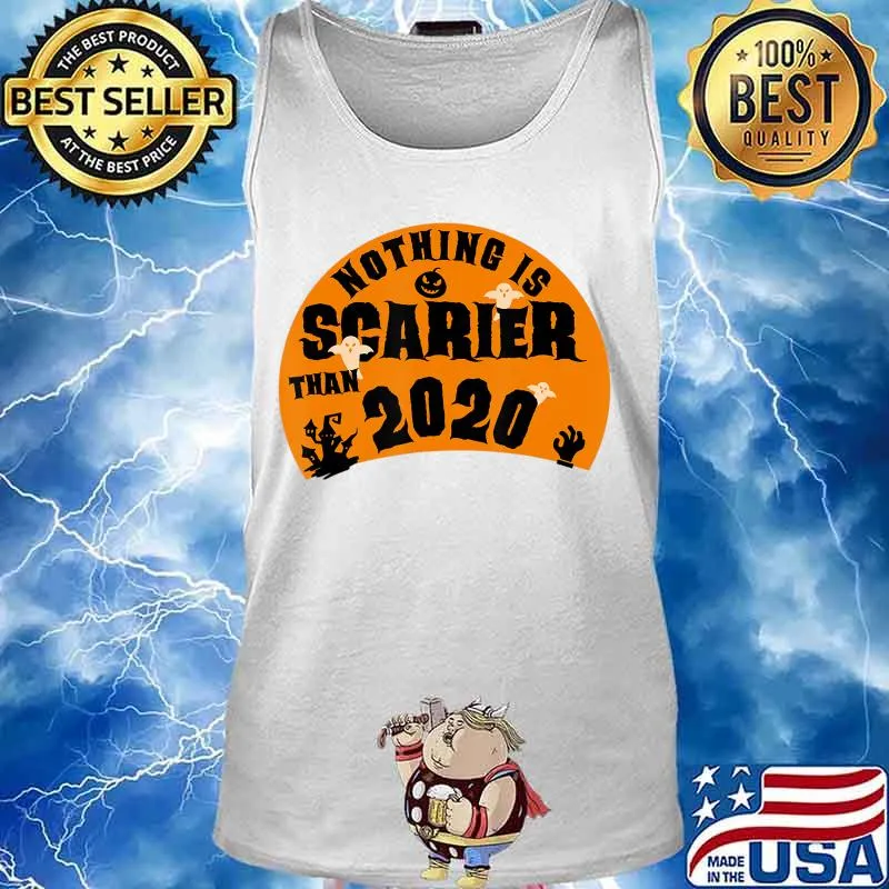 Halloween 2020 Scary Ghost Costume Funny Saying T-Shirt Tank top