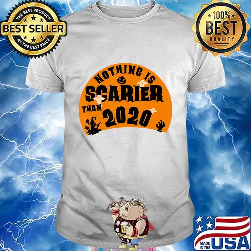 Halloween 2020 Scary Ghost Costume Funny Saying T-Shirt