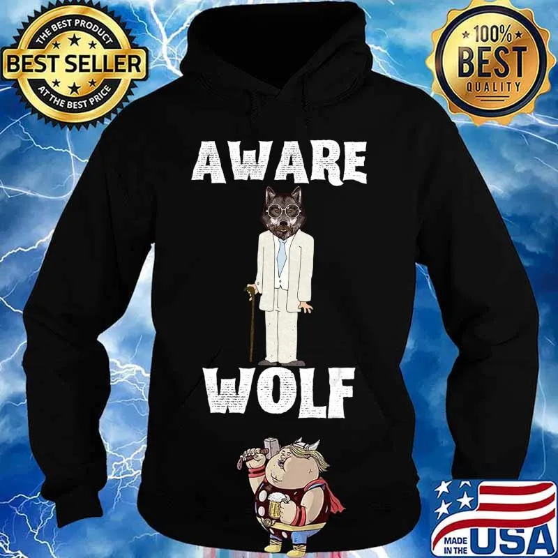 Halloween 2020 Shirts Aware Wolf - Werewolf Funny Halloween T-Shirt Hoodie