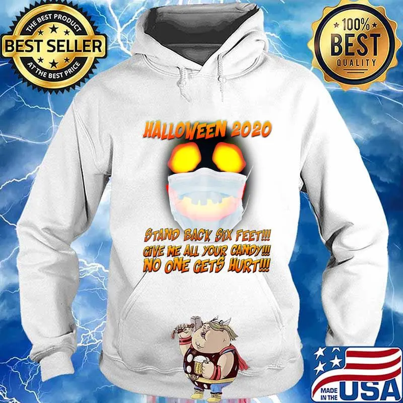 Halloween 2020 - Stand Back 6 feet - Simple Costume Unique T-Shirt Hoodie