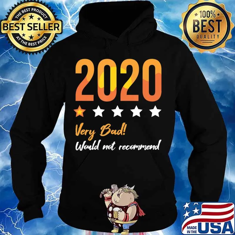 Halloween 2020 Very Bad Would Not Recommend 1 Star Rating T-Shirt Hoodie