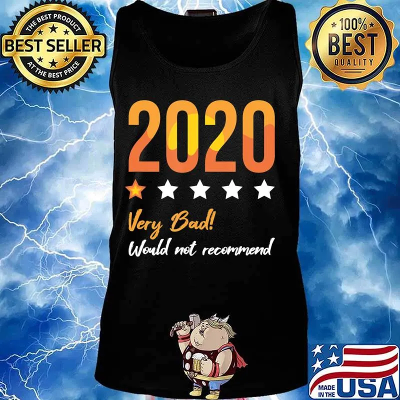 Halloween 2020 Very Bad Would Not Recommend 1 Star Rating T-Shirt Tank top