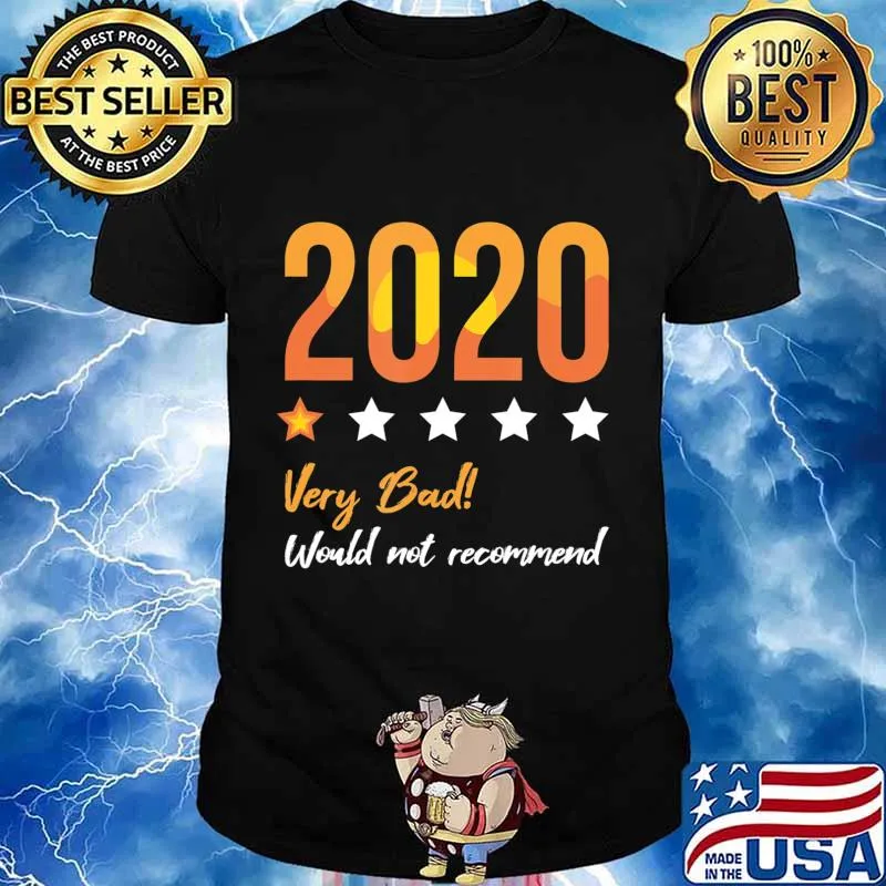 Halloween 2020 Very Bad Would Not Recommend 1 Star Rating T-Shirt