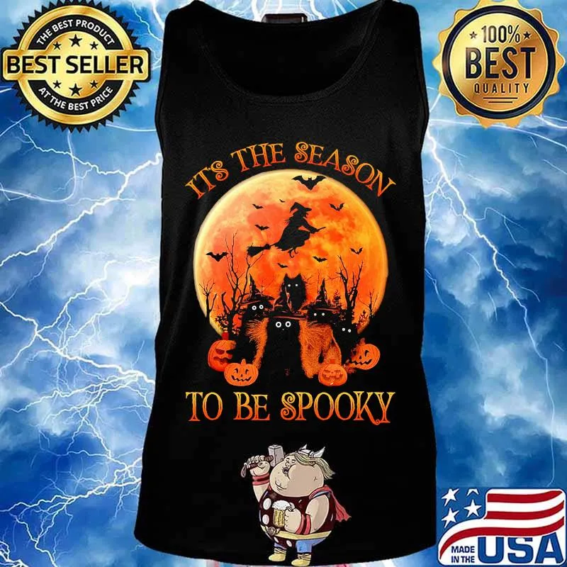 Halloween Cat It's the season to be spooky s Tank top