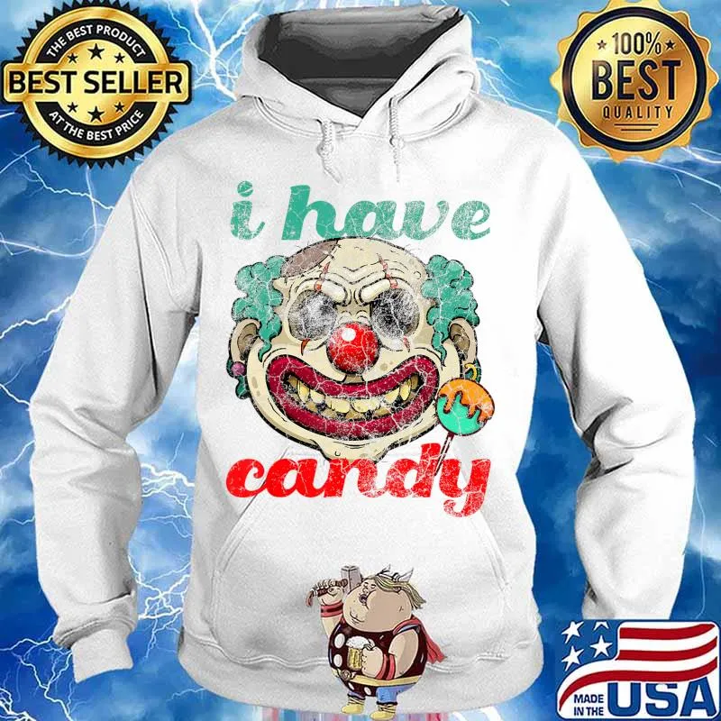 Halloween Clown Scary Creepy Perfect Funny Costume Simple T-Shirt Hoodie
