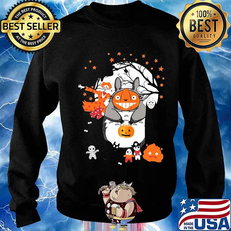 Halloween ghibli characters stars s Sweater