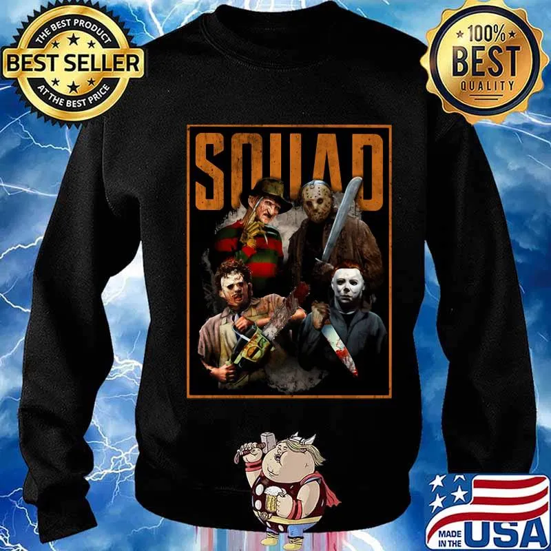 Halloween horror characters squad s Sweater