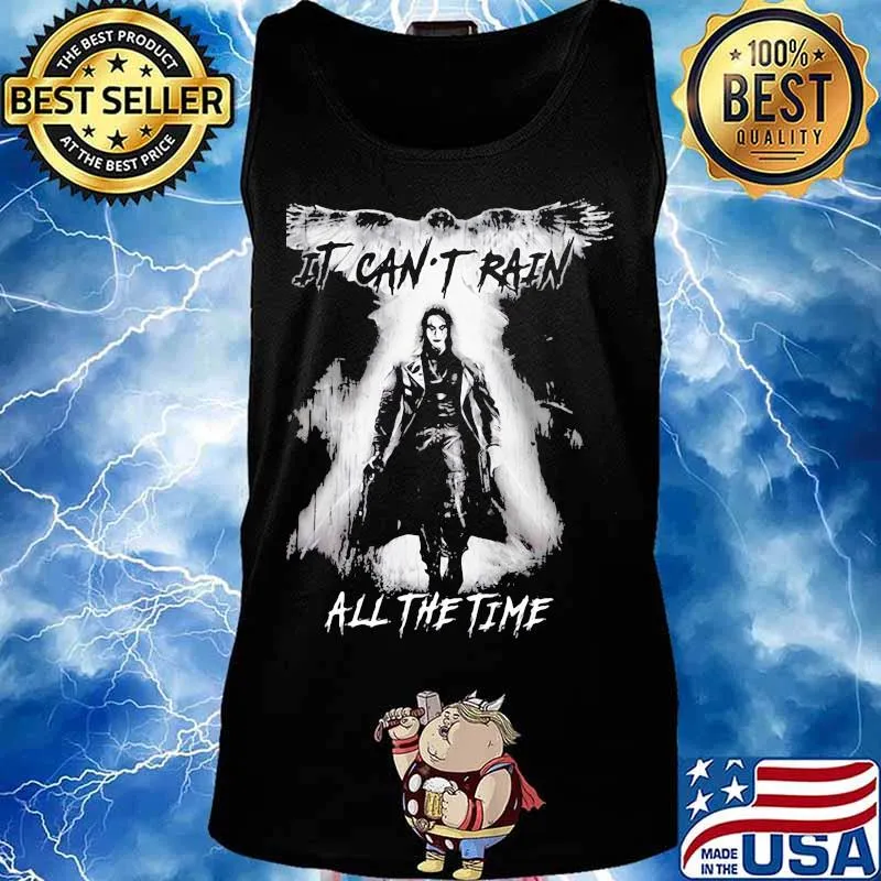 Halloween it can't rain all the time s Tank top