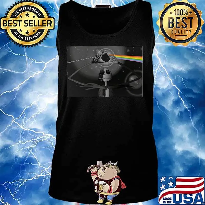 Halloween jack skellington pink floyd band s Tank top