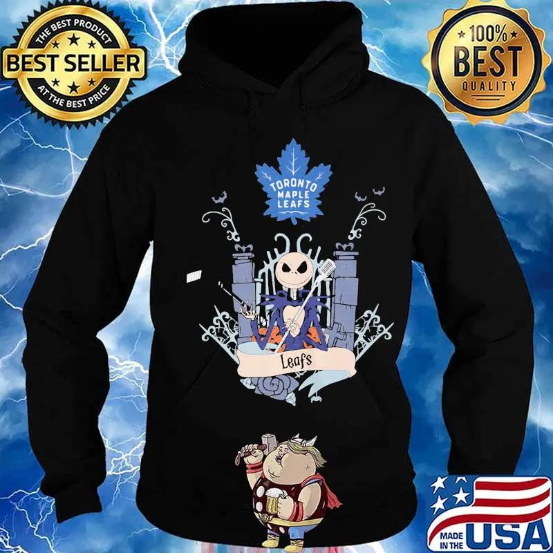 Halloween jack skellington toronto maple leafs s Hoodie