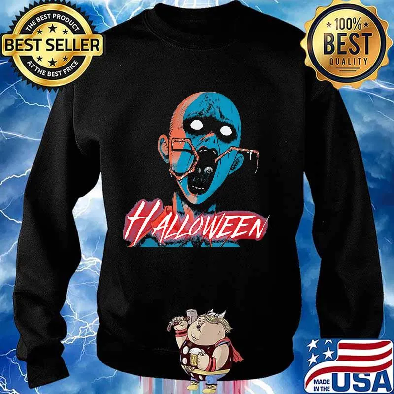 Halloween japan characters cartoon s Sweater