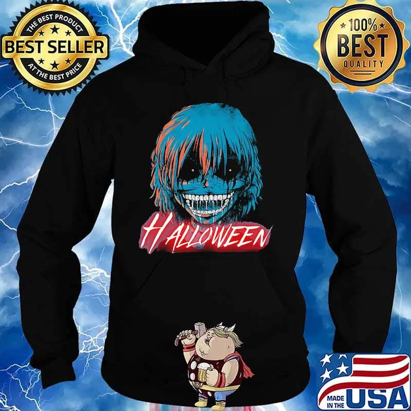 Halloween japanese characters cartoon s Hoodie