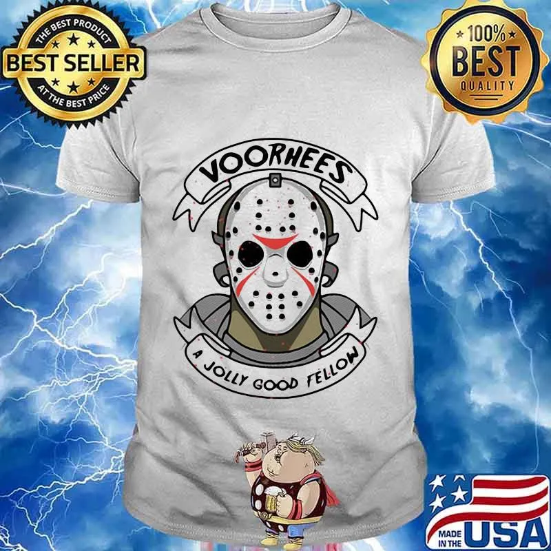 Halloween jason voorhees a jolly good fellow shirt