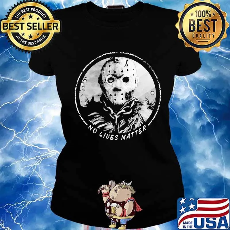 Halloween jason voorhees no lives matter s Ladies tee
