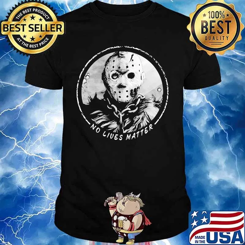 Halloween jason voorhees no lives matter shirt