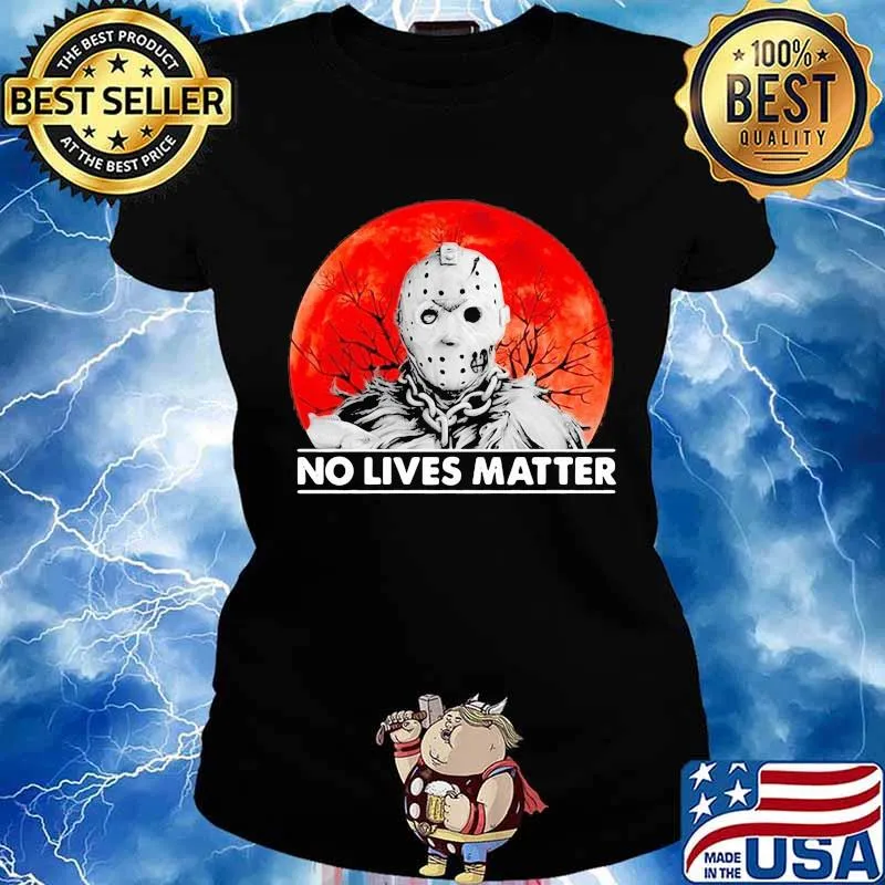 Halloween jason voorhees no lives matter sunset s Ladies tee