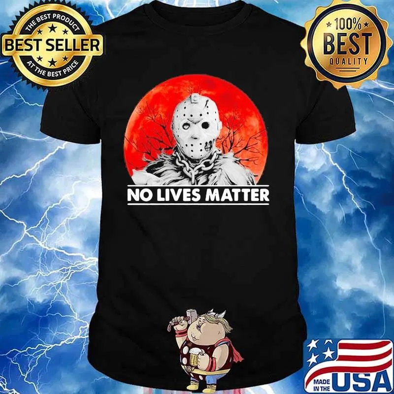 Halloween jason voorhees no lives matter sunset shirt