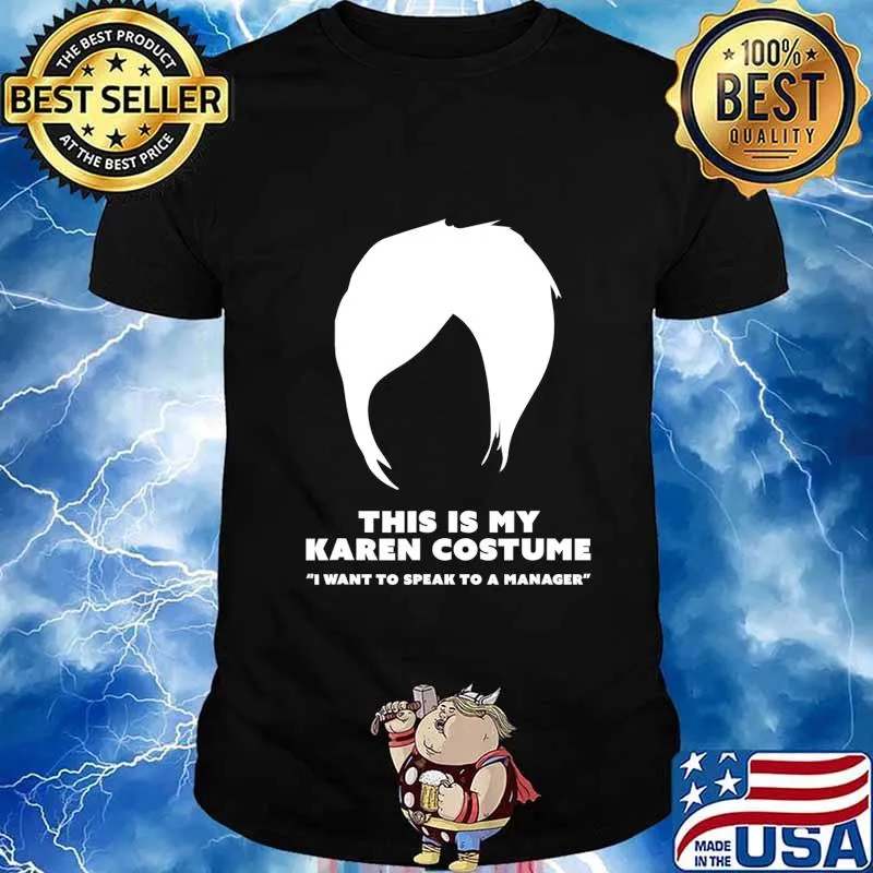 Halloween Karen Costume Funny Live Laugh Hair Cut Meme T-Shirt