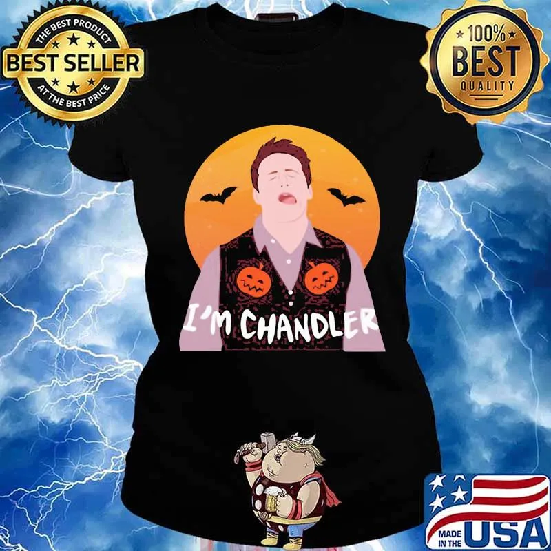 Halloween michael myers i'm chandler moon s Ladies tee