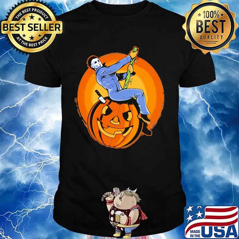 Halloween michael myers pumpkins shirt