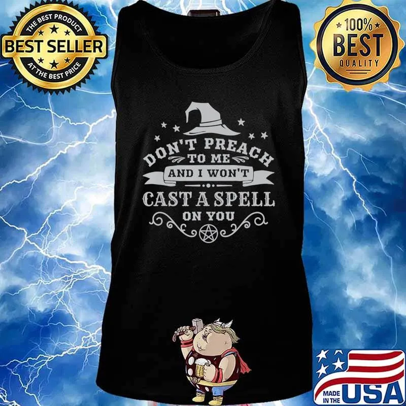 Halloween Witch Wicca Witchcraft Pagan Wiccan Women T-Shirt Tank top