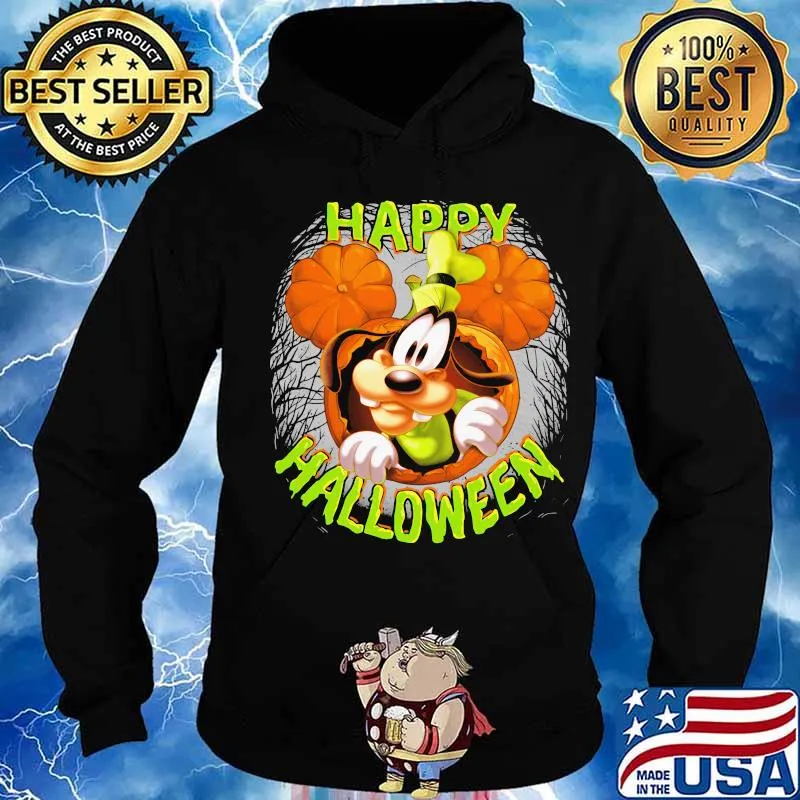 Happy halloween goofy dog pumpkins s Hoodie