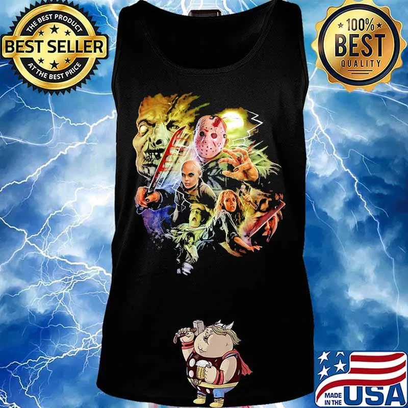 Happy halloween jason voorhees and children s Tank top