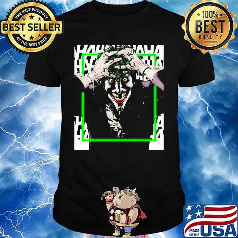 Happy halloween joker smiling hahaha shirt