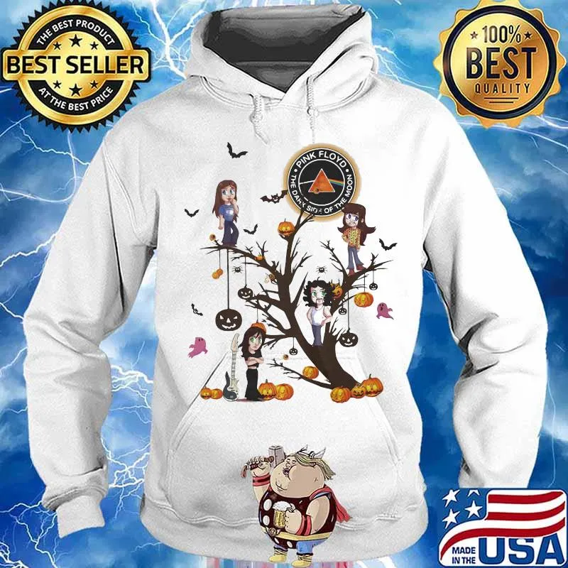 Happy halloween tree pink floyd the dark side of the moon s Hoodie