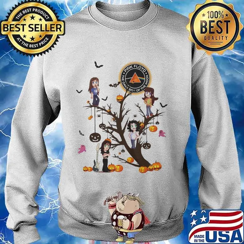 Happy halloween tree pink floyd the dark side of the moon s Sweater