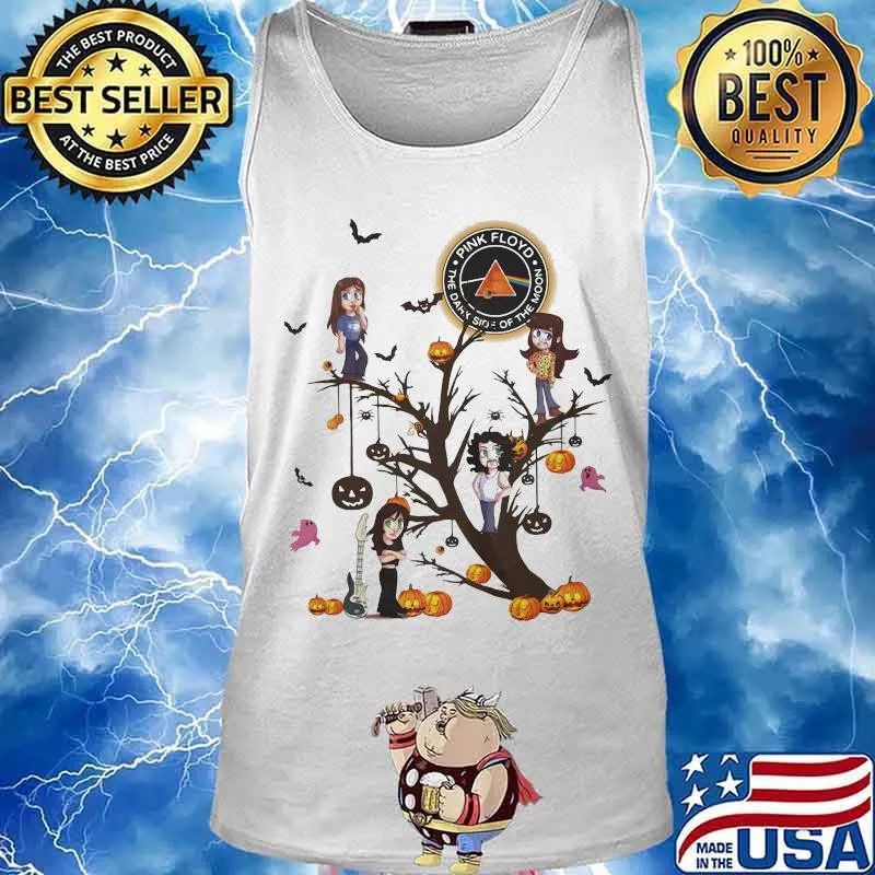 Happy halloween tree pink floyd the dark side of the moon s Tank top