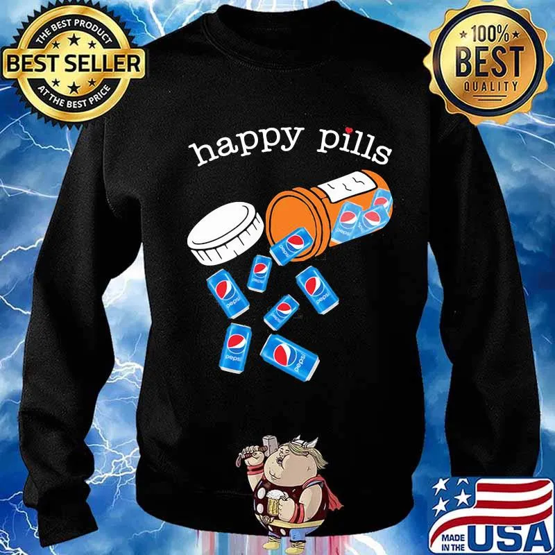 Happy pills pepsi logo s Sweater