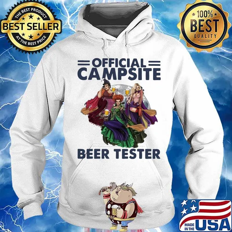 Hocus pocus official campsite beer taster s Hoodie