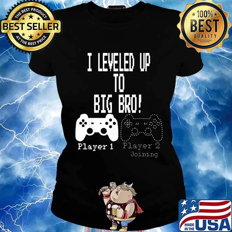 I leveled up to big bro player joining s Ladies tee