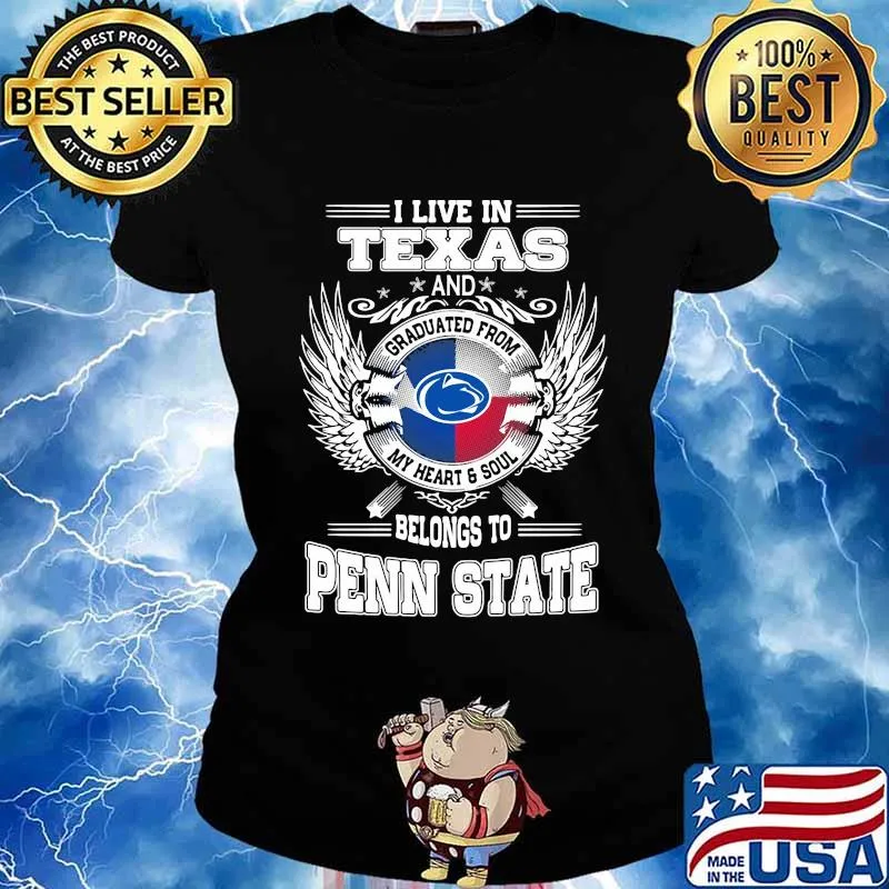 I live in texas and belong to penn state s Ladies tee