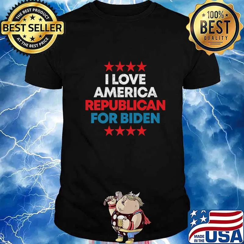I Love America Republican for Biden T-Shirt Premium T-Shirt