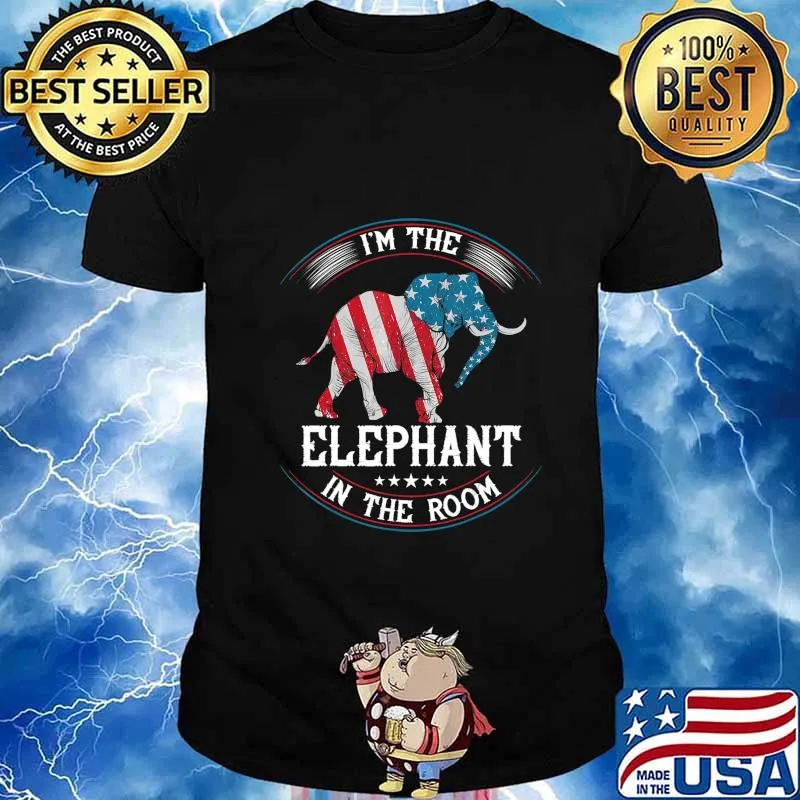 I'm The Elephant in The Room t-shirt Republica Conservative T-Shirt