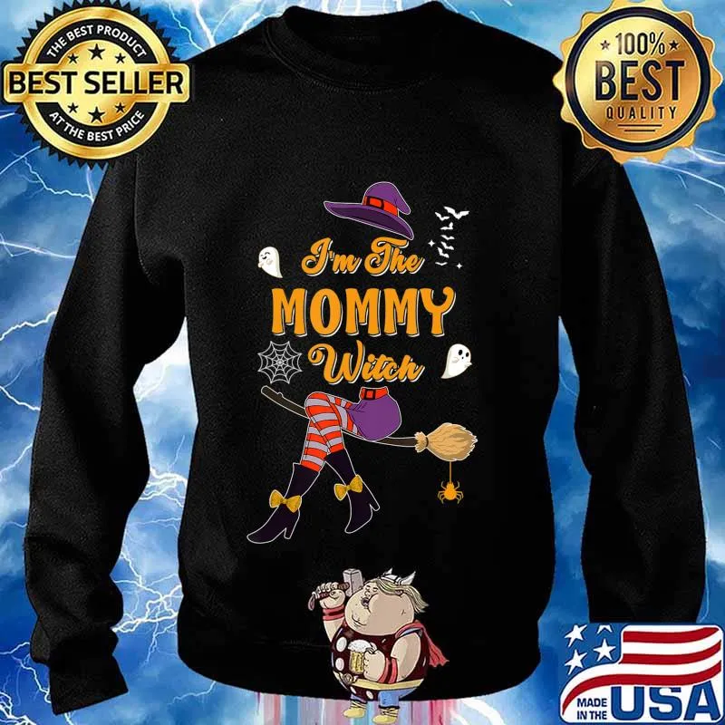I'm The Mommy Witch Halloween Matching Group Costume T-Shirt Sweater