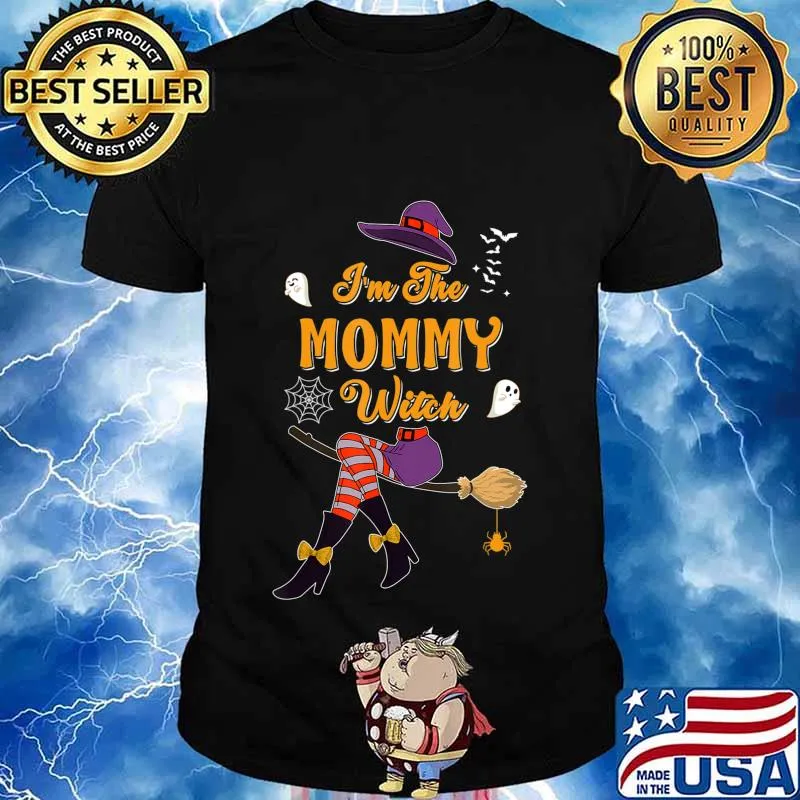 I'm The Mommy Witch Halloween Matching Group Costume T-Shirt