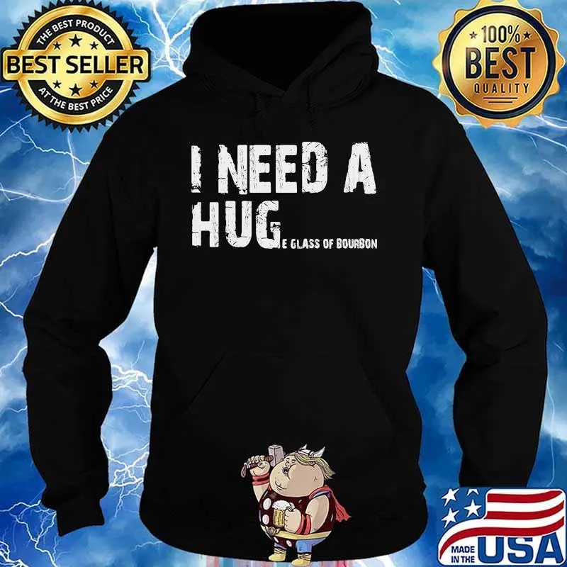 I need a huge glass of bourbon vintage 2020 s Hoodie