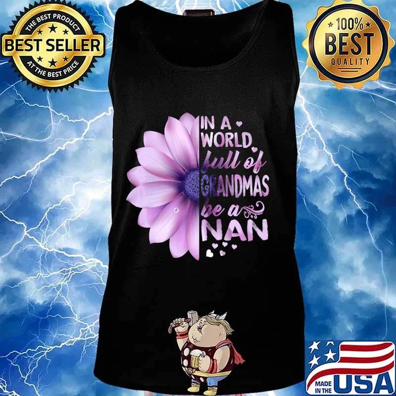 In the world full of Grandmas, Be a T-Shirt Lilac Premium T-Shirt Tank top