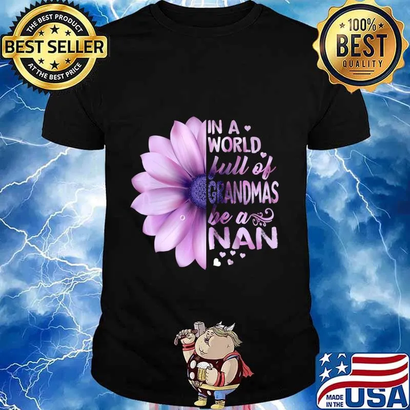 In the world full of Grandmas, Be a T-Shirt Lilac Premium T-Shirt