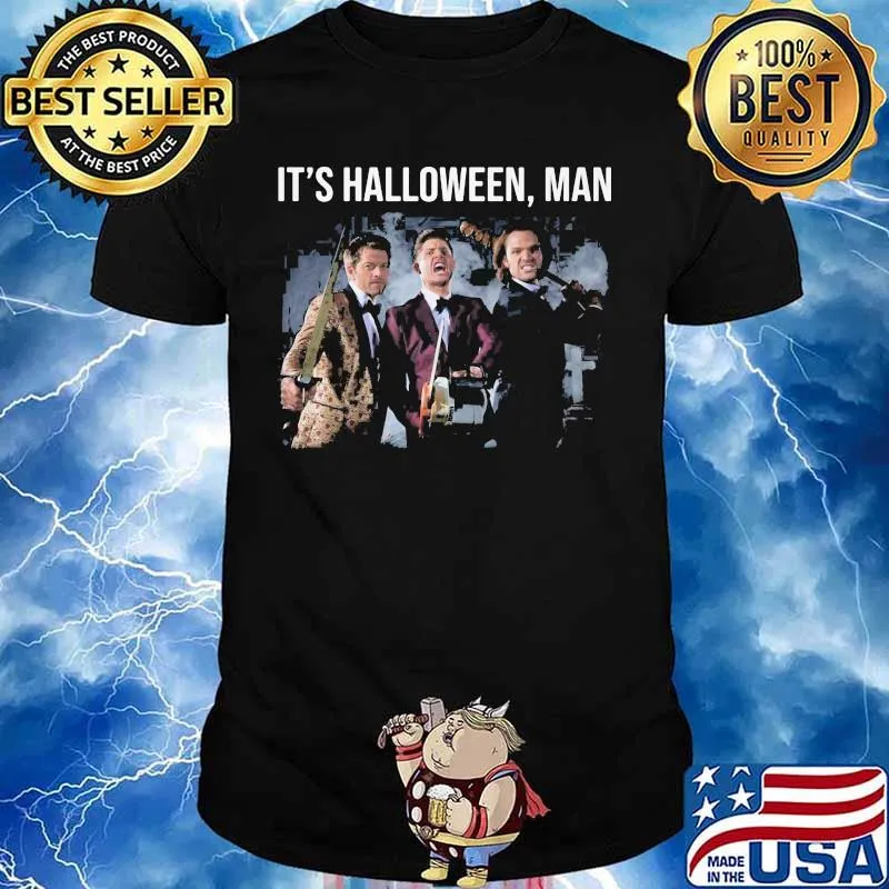 It's halloween man supernatural shirt