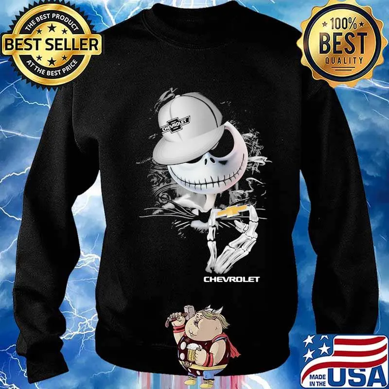 Jack skellington chevrolet logo halloween s Sweater