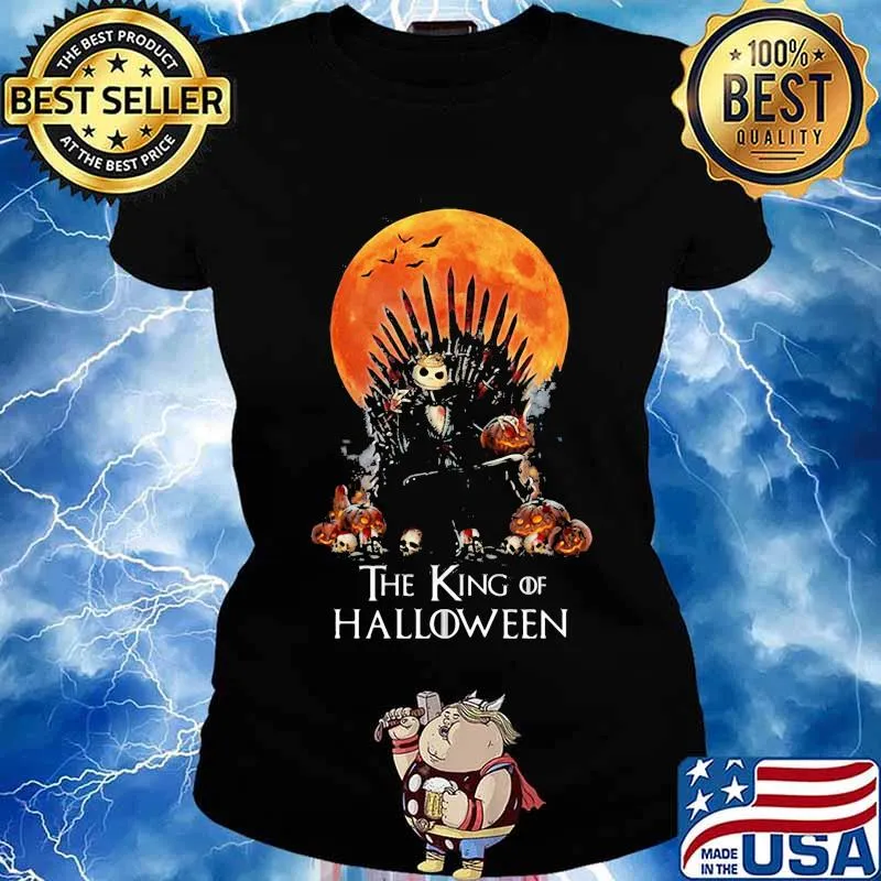 Jack skellington the king of halloween moon s Ladies tee