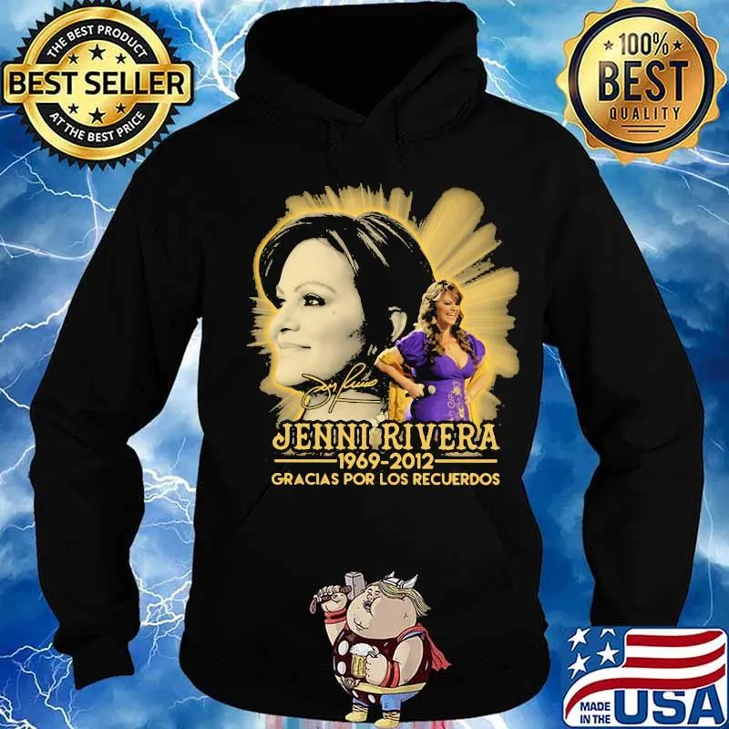 Jenni rivera 1969 2012 gracias por los recuerdos signature s Hoodie