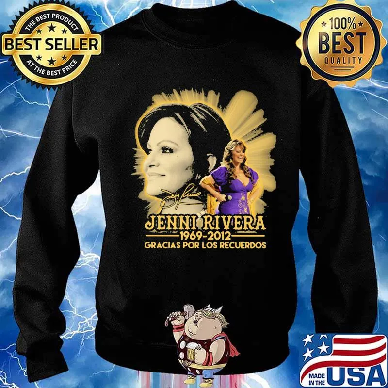 Jenni rivera 1969 2012 gracias por los recuerdos signature s Sweater
