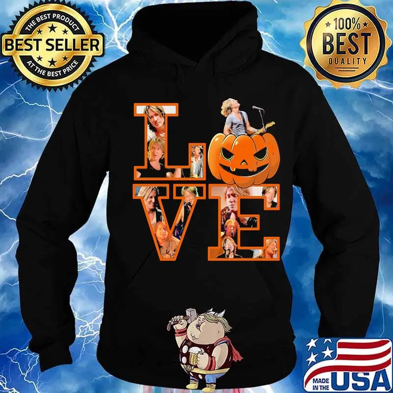 Jimi hendrix love pumpkin happy halloween s Hoodie