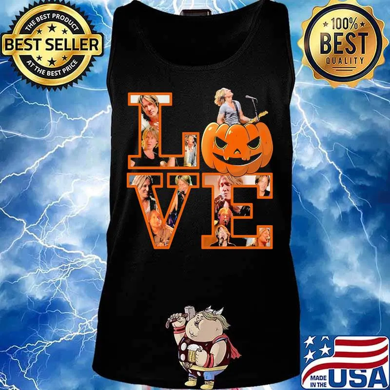 Jimi hendrix love pumpkin happy halloween s Tank top